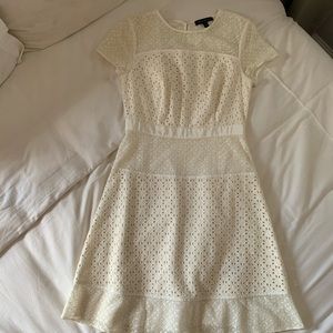 Eyelet Ivory Dress